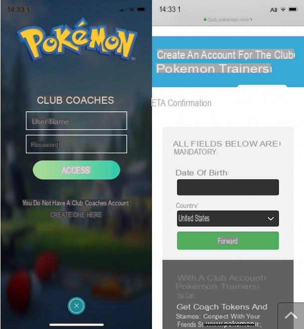 Como fazer login no Pokémon GO