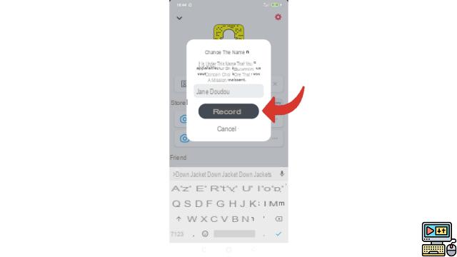 Como mudar seu apelido no Snapchat?