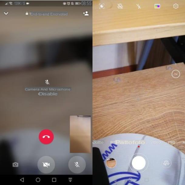 Comment prendre des photos pendant un appel vidéo WhatsApp