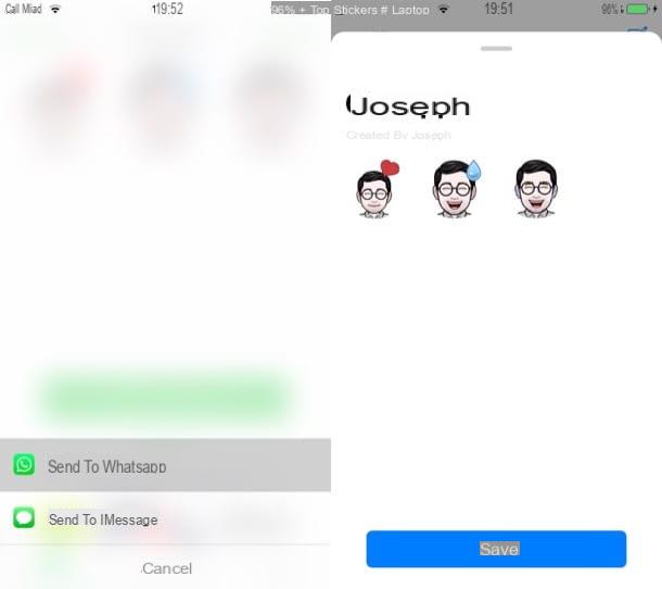 How to make stickers on Whatsapp iPhone