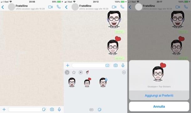 Comment faire des autocollants sur Whatsapp iPhone