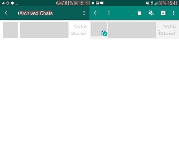 How to recover chat cancellate WhatsApp