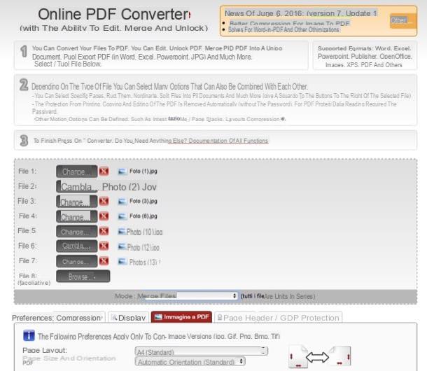How to create PDF from JPG