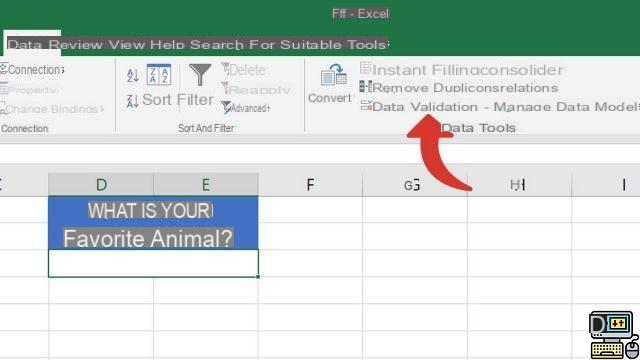 Como criar uma lista suspensa no Excel?