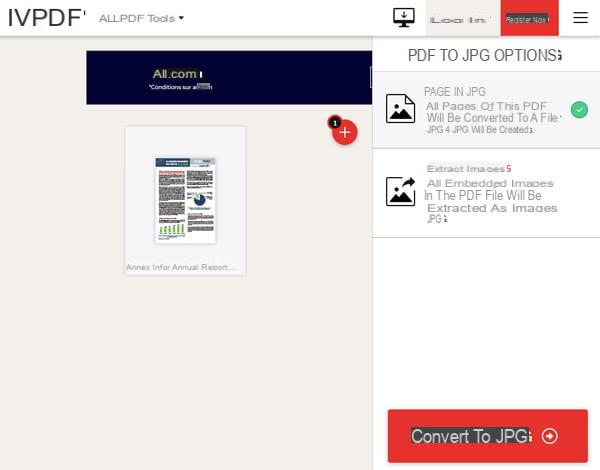 How to convert PDF to Word or Jpeg for free