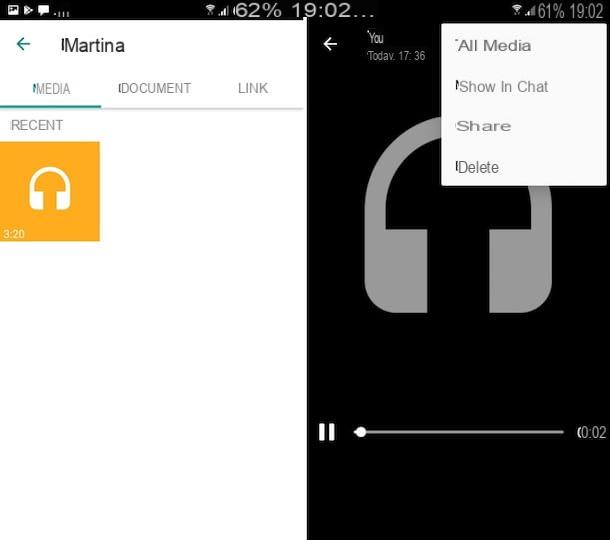 How to save WhatsApp audios