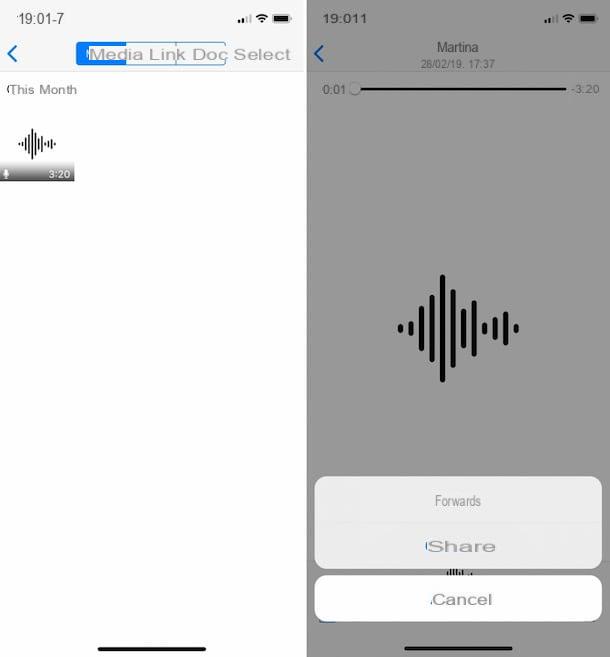 How to save WhatsApp audios