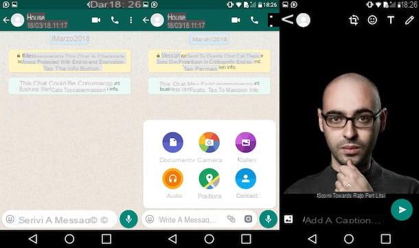 How to mute the camera sound on WhatsApp