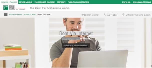 How to access the online current account