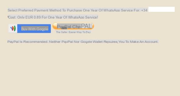 How to pay for Android WhatsApp without a credit card