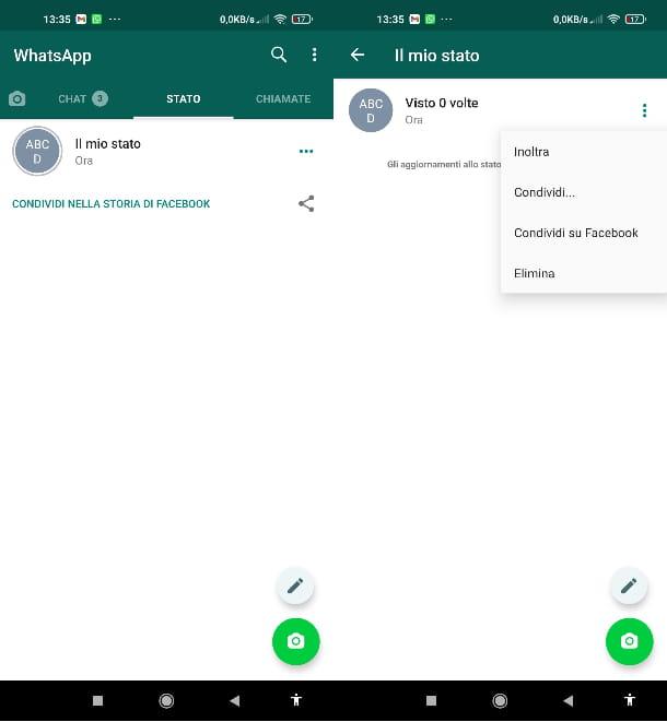 Comment écrire sur le statut WhatsApp