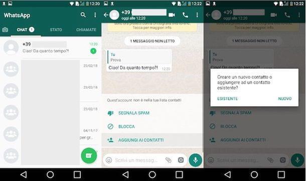 Comment ajouter un contact sur WhatsApp