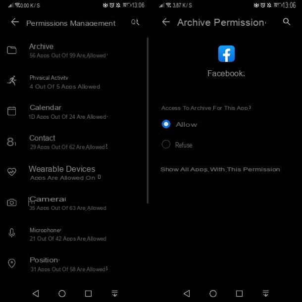 How to allow Facebook to access photos