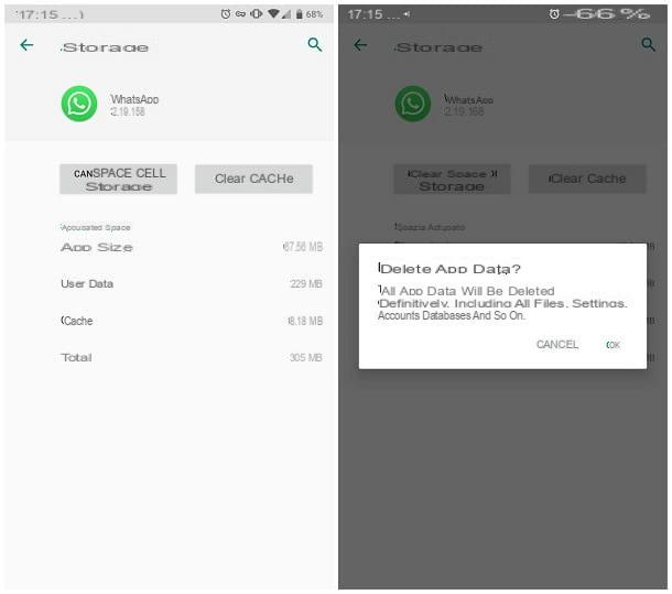 How to clean WhatsApp