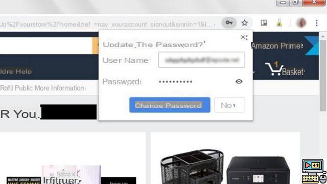 How to change a password saved on Google Chrome?