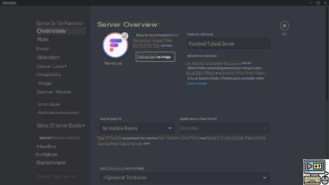 How to create and configure a Discord server?