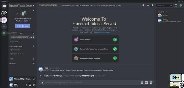 How to create and configure a Discord server?