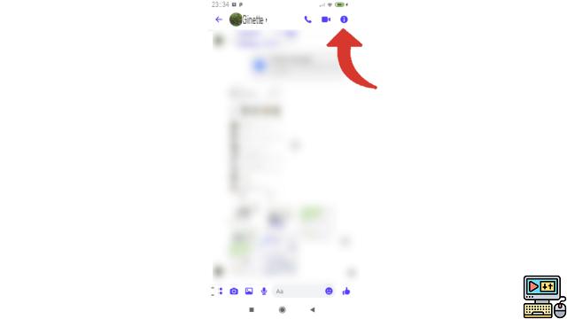 Como mudar o tema das mensagens no Messenger?