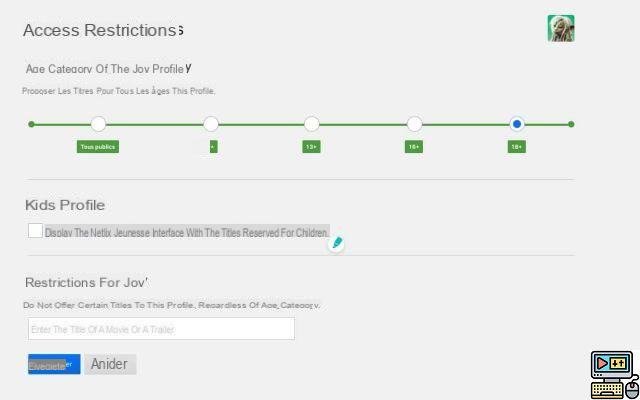 Como configurar o controle dos pais no Netflix