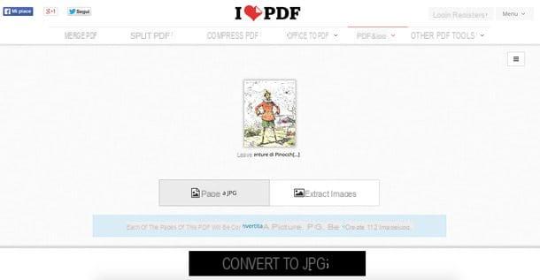 Convertir PDF a JPG