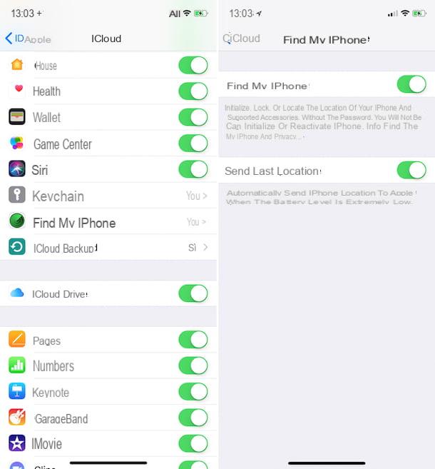 How to find iPhone turned off