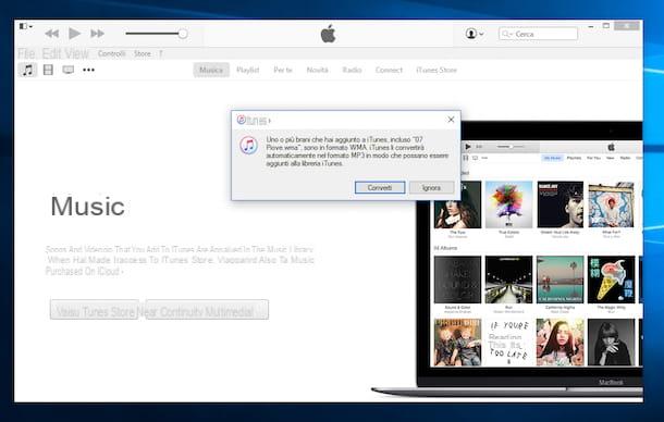 How to convert WMA to MP3 with iTunes