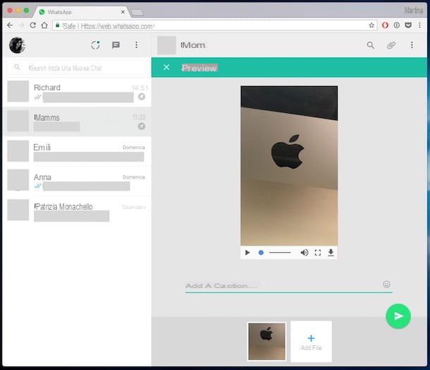 How to share a video on WhatsApp