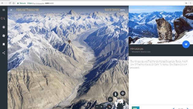 Google Earth: you should test the new version, first major update in two years
