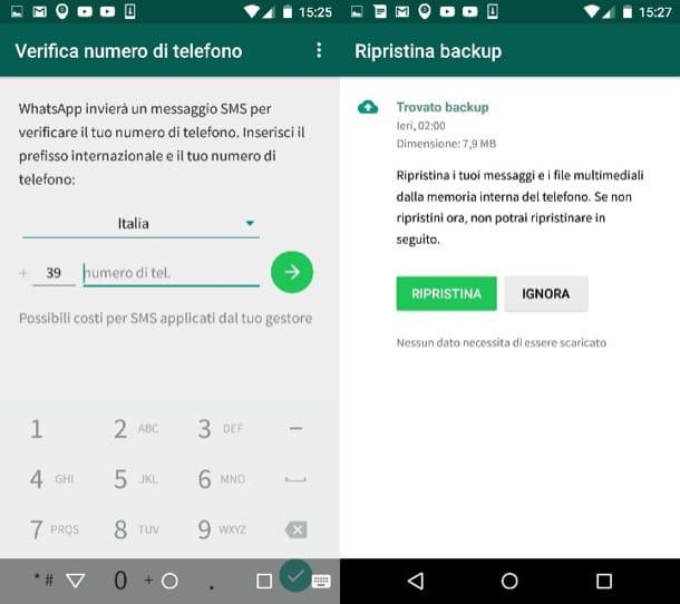 How to restore WhatsApp chat