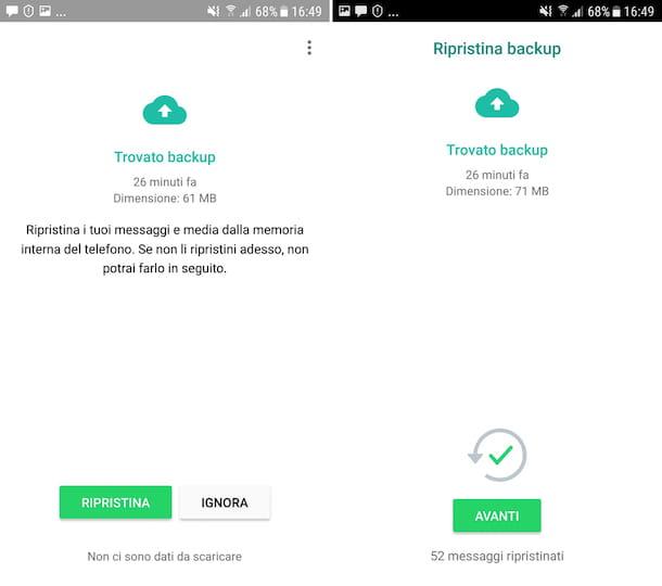 How to recover video cancellati da WhatsApp Android