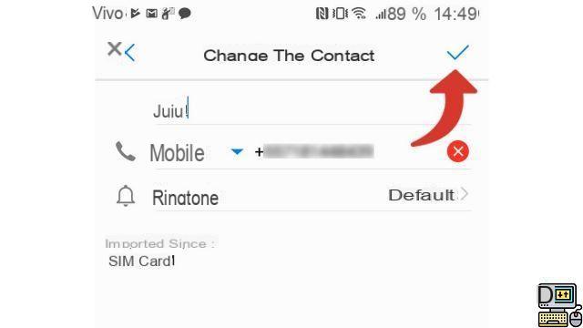 How to change the name of a contact on WhatsApp?