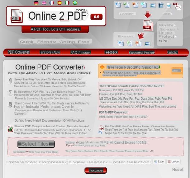 How to convert to PDF for free