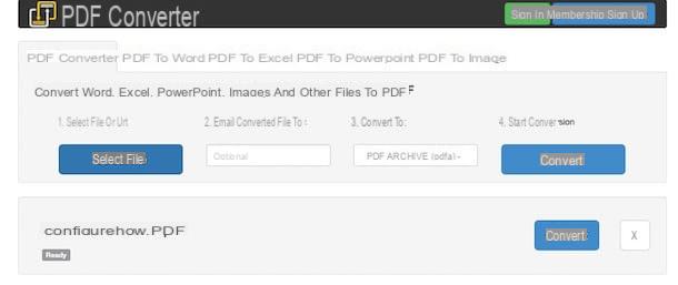 How to convert to PDF for free