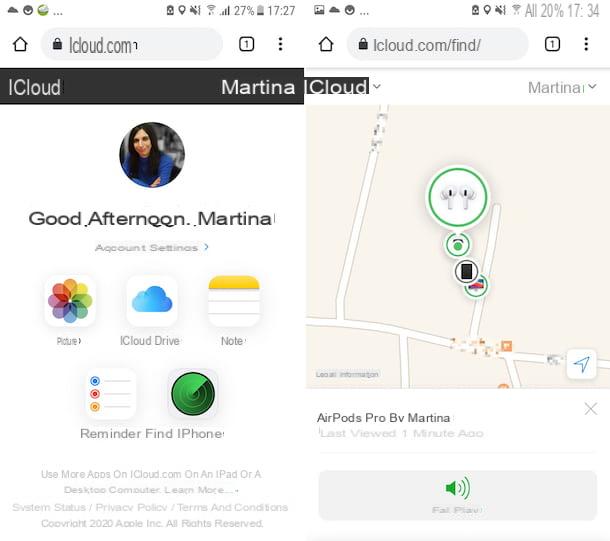 Comment trouver des AirPod avec Android