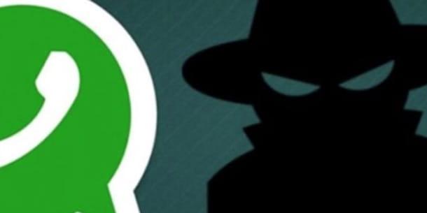 How can I find out who enters my WhatsApp profile