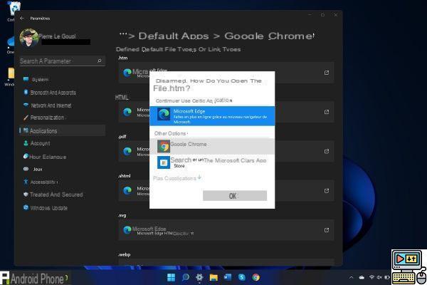 Windows 11: how to change the default browser