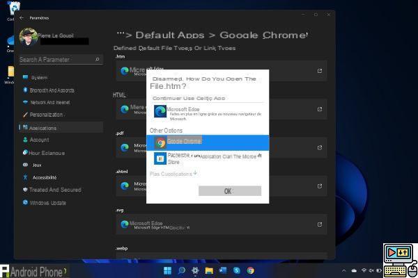 Windows 11: how to change the default browser