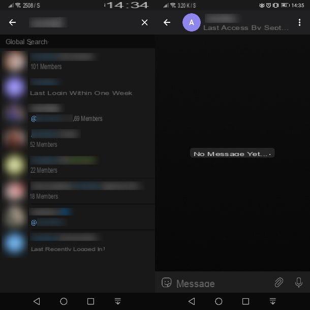 How to search on Telegram