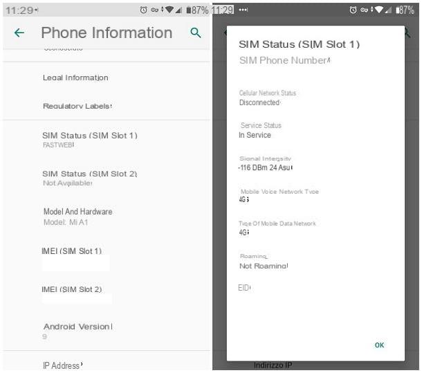 How to find the SIM serial number