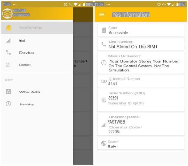 How to find the SIM serial number