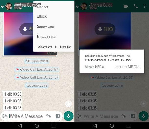 Como enviar uma conversa do WhatsApp para outro contato