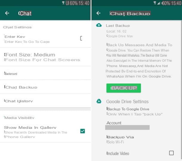 Cómo restaurar los mensajes de WhatsApp