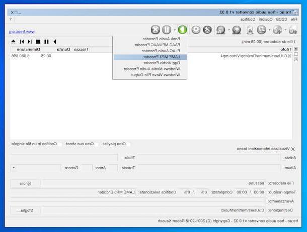 How to convert MPEG4 to MP3