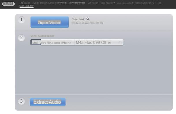 How to convert MPEG4 to MP3