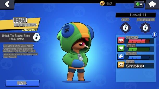 Como encontrar Leon no Brawl Stars com um código secreto