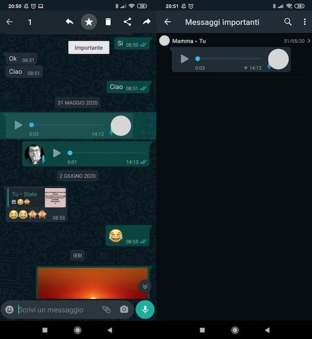 Comment réparer un message sur WhatsApp