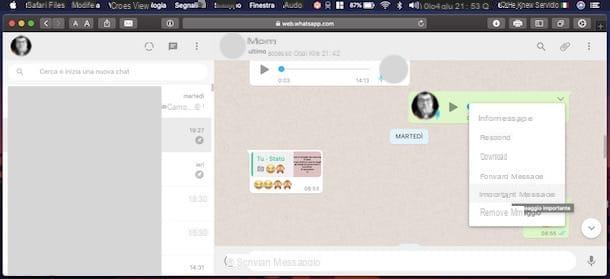 Comment réparer un message sur WhatsApp