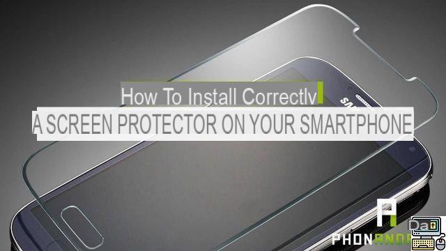 Smartphone: how to properly install screen protection?