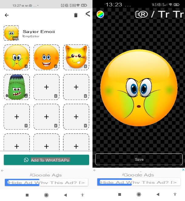 How to create emojis for WhatsApp