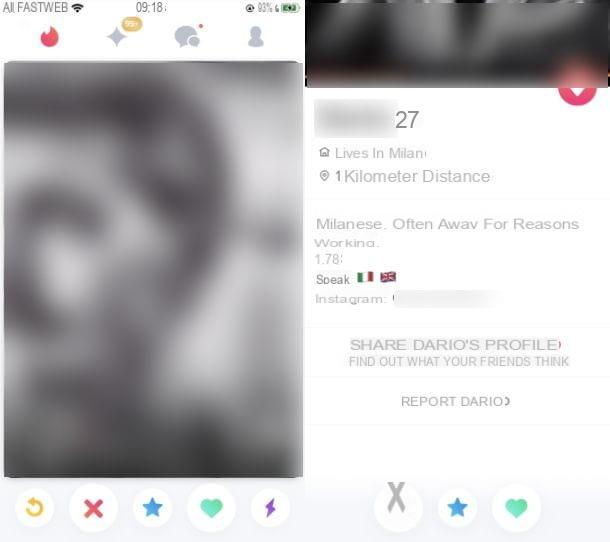 How to search for a person on Tinder